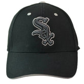 White Sox Black MVP Cap – Official MLB Adjustable Baseball Hat